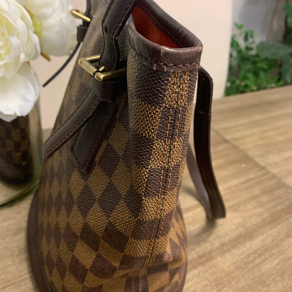 Authentic Louis Vuitton Damier Ebene Marais PM - Picture 6 of 16
